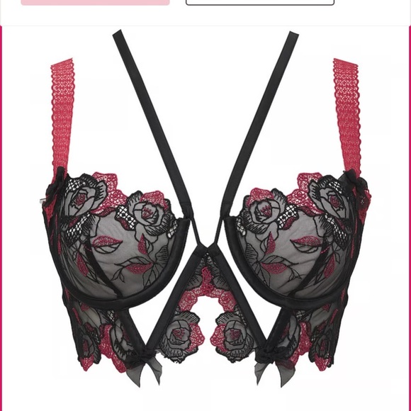 New! For Love And Lemons Ivy Underwire Longline Bra Top 10199 - Picture 3 of 12